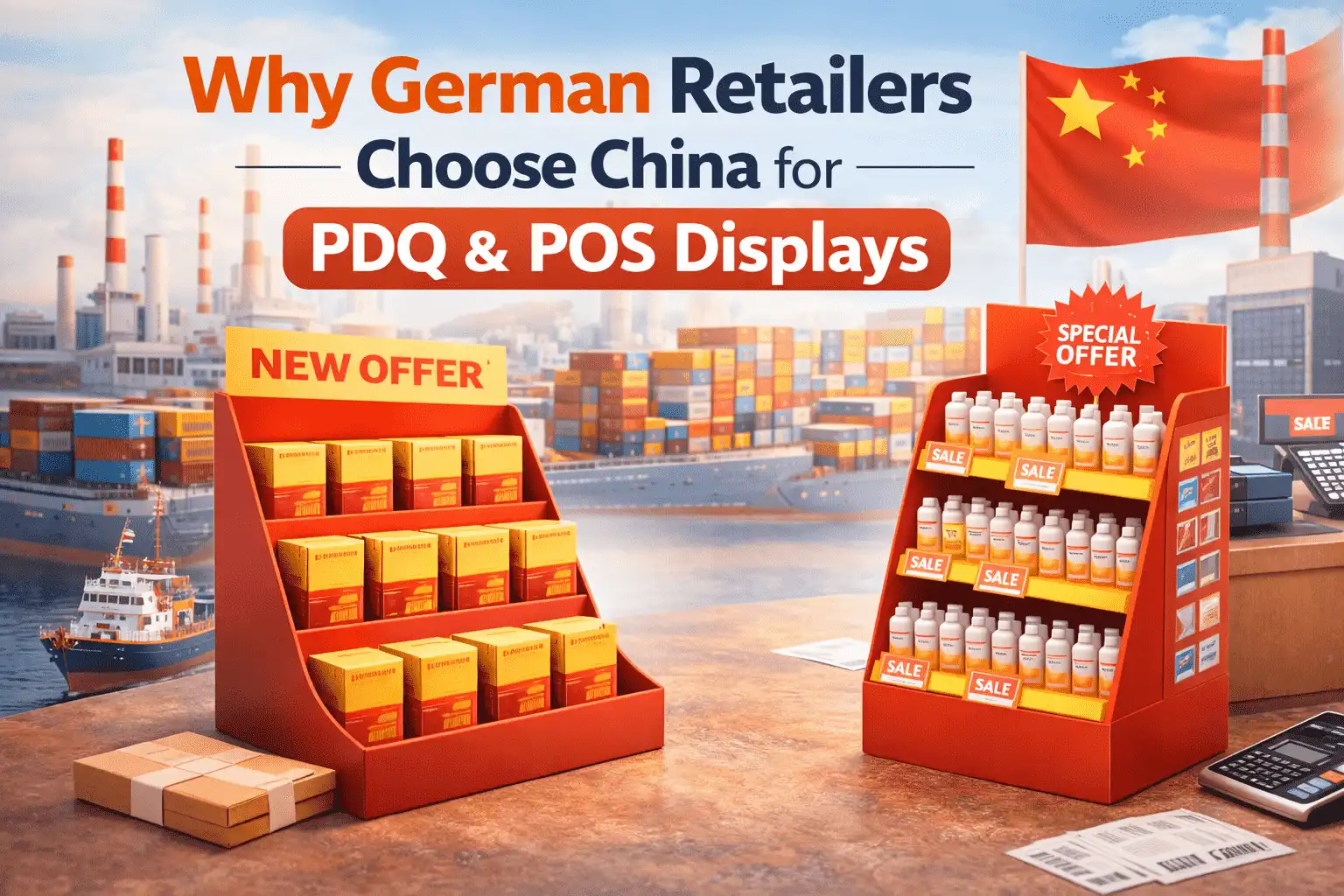 Why German Retailers Choose China for PDQ & POS Displays